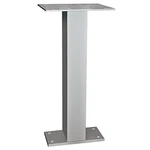 Salsbury Universal Pedestal Gray 28TO1BY2 In Silver. Fixed Price $159.59.