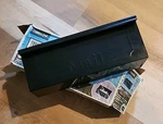 Gibraltar Mailboxes Townhouse Small Capacity Galvanized Steel Black, Wall-mount. Fixed Price $10.89.