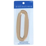 Hillman Distinction 848968 Stick-on Domed, Number 0, Gold. Fixed Price $5.95.