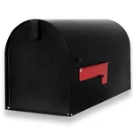 Black Modern Post Mount - Heavy Duty Metal Weather Resistant. Fixed Price $91.98.