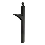 Architectural Mailboxes Landover 56.4 In. Powder Coated Black Aluminum/steel. Fixed Price $159.06.