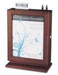Safco Wooden Suggestion Box With Lock New Factory Sealed. Fixed Price $74.99.