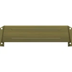 Solid Brass Mail Slot Hood For Open Back Plates, Antique Finish. Fixed Price $86.82.
