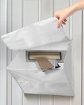 Uniclife White Mail Slot Catcher For 15.75 X H, (clear Window). Fixed Price $28.83.