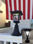 Bright Leds Solar Powered Fence Gate Lamp Post Light Outdoor Garden.. Fixed Price $39.99.