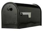 Gibraltar Mailboxes EM160B00 Edwards Rural Box, Large, Black Steal, Iron. Fixed Price $59.95.