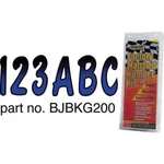 Hardline Products Letter Set White/black #WHBKG200. Fixed Price $21.90.