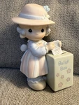 Precious Moments Voting Figurine You Will Always Be My Choice Ballot W/box. Fixed Price $15.00.