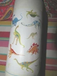 Pottery Barn Kids Dinosaur Decals, Wallies, 12 Piece New. Fixed Price $29.88.
