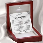 Daughter Special Gift Necklace, For From Dad,women Idea.. Fixed Price $39.99.