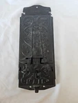 Cast Iron Mail Box Wall Mount With Paper Spring Post Drop Slot Excellent Con. Fixed Price $70.00.