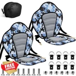 Lewtemi 2 Pack Kayak Seats With Back Support Storage Bag. Fixed Price $95.99.
