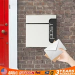 Outdoor Wall Mount Lockable Letters Mailbox Stainless Steel Post. Fixed Price $51.56.