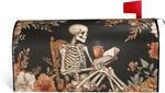 Mailbox Skull Flower Book Boho Magnetic Letter Post Standard Si. Fixed Price $22.05.