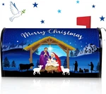 Nativity Magnetic Mailbox Merry Christmas Scene Covers De. Fixed Price $16.61.