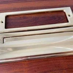 Solid Brass Mail Slot National Hardware N197-913, V1911 1/2" X 7", New.. Fixed Price $25.00.