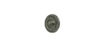 Deltana BBRR213U15A Bell Button, Round With Rope In Antique Nickel. Fixed Price $32.55.