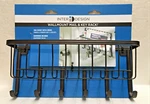 Interdesign Wall Mount Steel Mail And Key Rack Black Color New Package. Fixed Price $17.00.