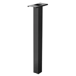 Vevor Mailbox Post In-ground Steel Kit With Plate 43X4X4 Black. Fixed Price $44.99.