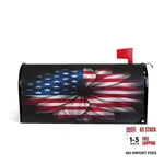 Woor American Flag Magnetic Mailbox Cover Patriotic Floral Mailwraps Garden. Fixed Price $33.29.