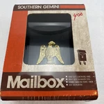 Vintage Black Metal Wall Mounted Mailbox With Newspaper Holder Gemini Sealed. Fixed Price $37.99.