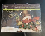 Magnetic Mailbox Cover Holiday Snowman Welcome Friends New Briarwood Lane. Fixed Price $14.00.