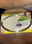 New Sealed Hy-ko Oval Address Plaque Weather Resistant Satin Nickel AK-451. Fixed Price $11.20.