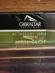 Gibraltar Industries Rubbed Bronze Standard Mailbox Slot Stainless Wall Nib. Fixed Price $24.79.