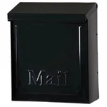 Solar Group THVKB001 Black Steel Vertical Locking Wall Mount Mailbox 10X8.6X4. Fixed Price $48.80.