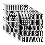 840 Pcs 16 Sheets Letter Stickers 2 Inch Large Alphabet Vinyl Self Ad.... Fixed Price $11.91.