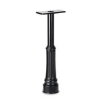 Architectural Mailboxes In-ground Post Black Decor Fluted Cover Galvanized Steel. Fixed Price $170.25.