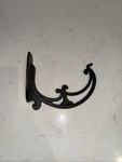 Vintage Cast Iron Plant Bracket Hook Post Wall Black Architectural Salvage 5.75. Fixed Price $13.60.