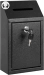 Kyodoled Money Drop Box With Lock & Slot, Metal Cash Collection Suggestion. Fixed Price $33.54.