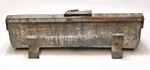 Vintage Industrial Handmade Primitive Galvanized Rural Farm Mail Postage Box. Fixed Price $129.99.
