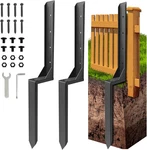 Fence Post Repair Kit, Thickened Heavy Duty Anchor Stakes For. Fixed Price $49.37.