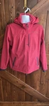 Free Country Men's Hooded Softshell Jacket Red Xx-large Zip Pocket. Fixed Price $13.20.