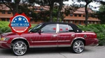 1992-2011 Mercury Grand Marquis 6PC Chrome Pillar Post Trim Stainless Steel Door. Fixed Price $89.99.