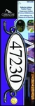 Gibraltar Mailboxes Reflective Address Plaque Plastic Black, Acc. Fixed Price $42.71.