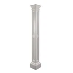 Mayne Liberty Traditional Plastic Lamp Post Without Mount In White. Fixed Price $164.26.