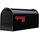 Gibraltar Mailboxes Elite Medium Capacity Galvanized Steel Black, Post-mount. Fixed Price $36.45.