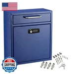 Adiroffice Ultimate Drop Wall-mounted Mailbox Hanging Secured Postbox. Fixed Price $89.58.