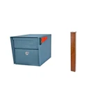 Boss 7584 Manager Curbside Locking Security Mailbox And 7124 In-gro.... Fixed Price $261.74.