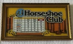 Vintage Horseshoe Club Slot Machine Payout Las Vegas Casino Picture Photo Frame. Fixed Price $70.00.