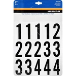 Hillman 842284 Black/white Self-adhesive To 9 Number Set In. (pack Of 6). Fixed Price $10.68.