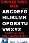 White Reflective Street Address Mailbox House Letters Vinyl Decal Sticker. Fixed Price $5.56.