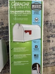 Gibraltar Mailboxes Elite Medium Capacity Galvanized Steel White, Post-mount. Fixed Price $29.99.
