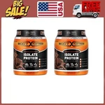 2PACK Daily Sale Body Fortress 100% Isolate Easy-to-digest Protein Powder, Choco. Fixed Price $60.26.