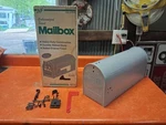 Nos The Solar Group Model ST10 Silver Galvanized Steel Standard Size Mailbox 80S. Fixed Price $18.00.
