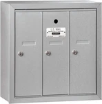 Salsbury Industries Surface Mounted 3 Doors And Usps Access Vertical Mailbox. Fixed Price $334.79.