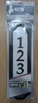 Emergency Nite Bright Night Reflective Sign Address Numbers House Wall Plaque. Fixed Price $20.00.